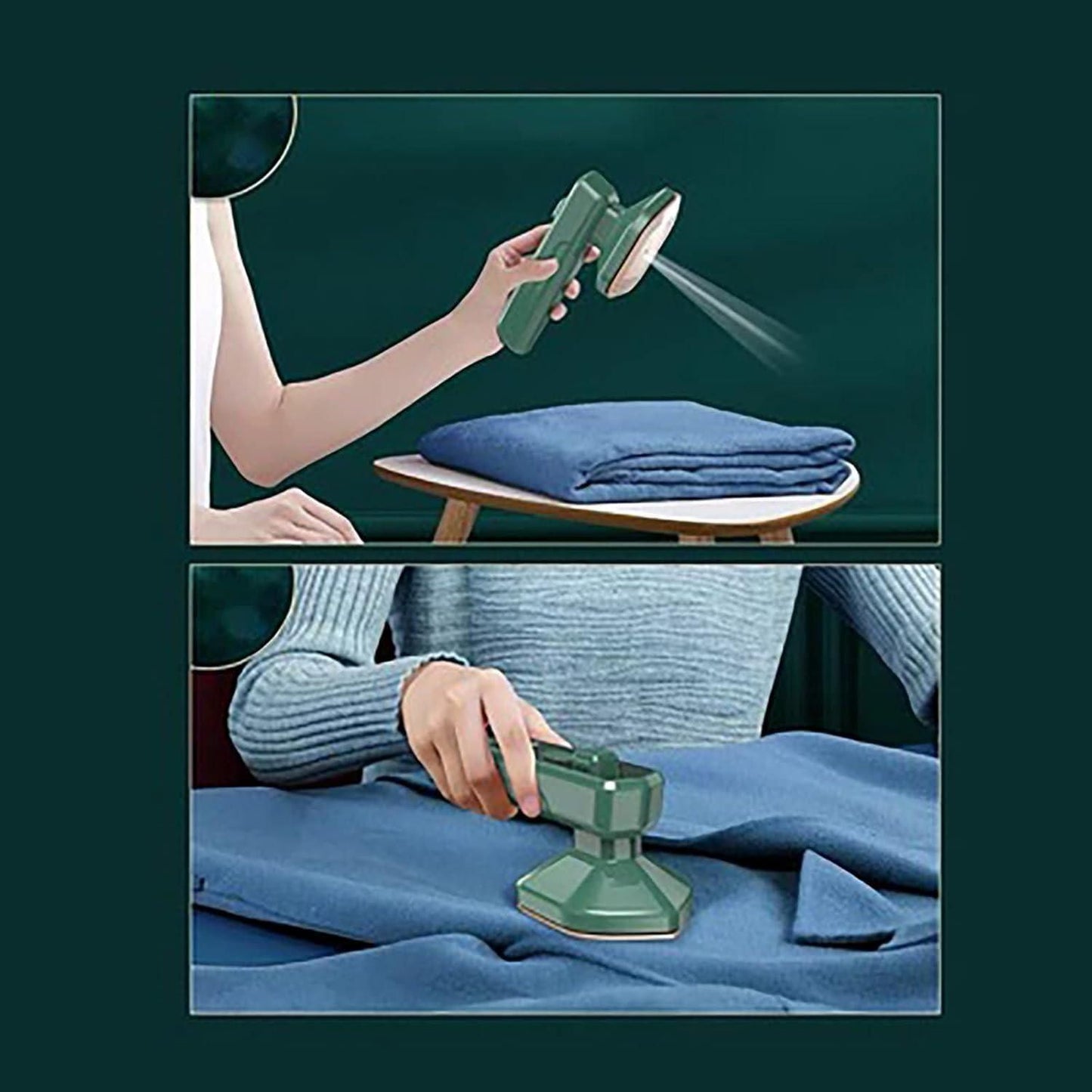 Iron-Travel Steamer Iron for Clothes , Portable Handheld Iron - TrendDukaan